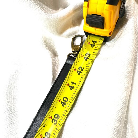 Lucky Brand Black Leather Crossbody Bag Expandable with Adjustable Strap - Picture 8 of 8